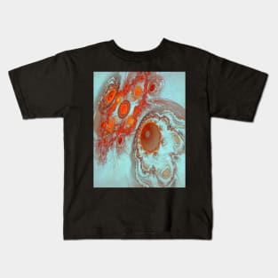 Abstract alien universe Kids T-Shirt